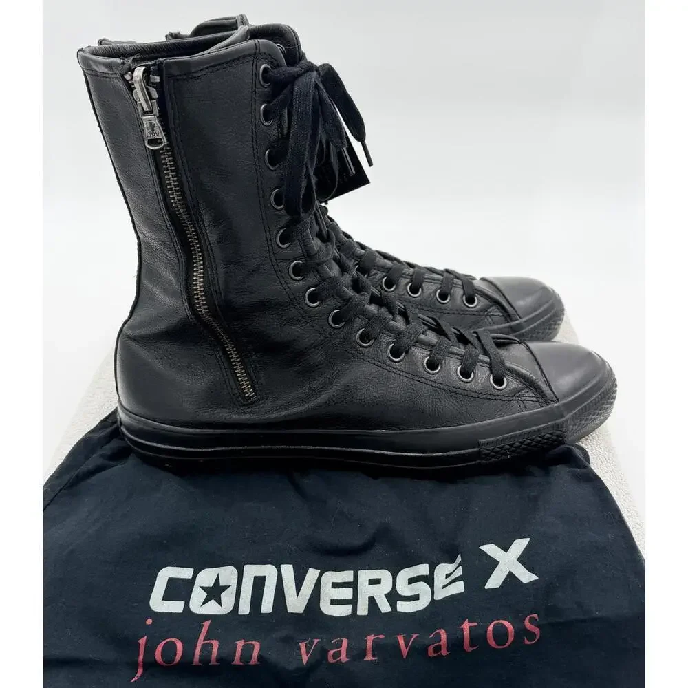Converse x Varvatos Extra High Sneakers / Boots 139967C US11​ - Picture 4 of 9